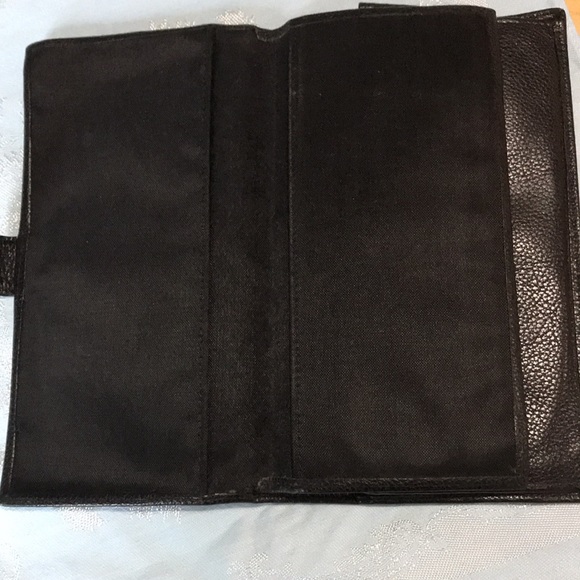 Lonchamp Vintage Black Leather Wallet - Picture 13 of 16